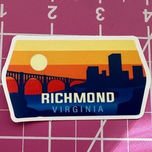 💜13/$13 +Bundle Sticker Sale | Travel Richmond Virginia Waterproof Sticker